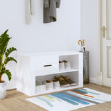 Shoe Cabinet 80X35X45 Cm Engineered Wood