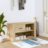 Shoe Cabinet 80X35X45 Cm Engineered Wood