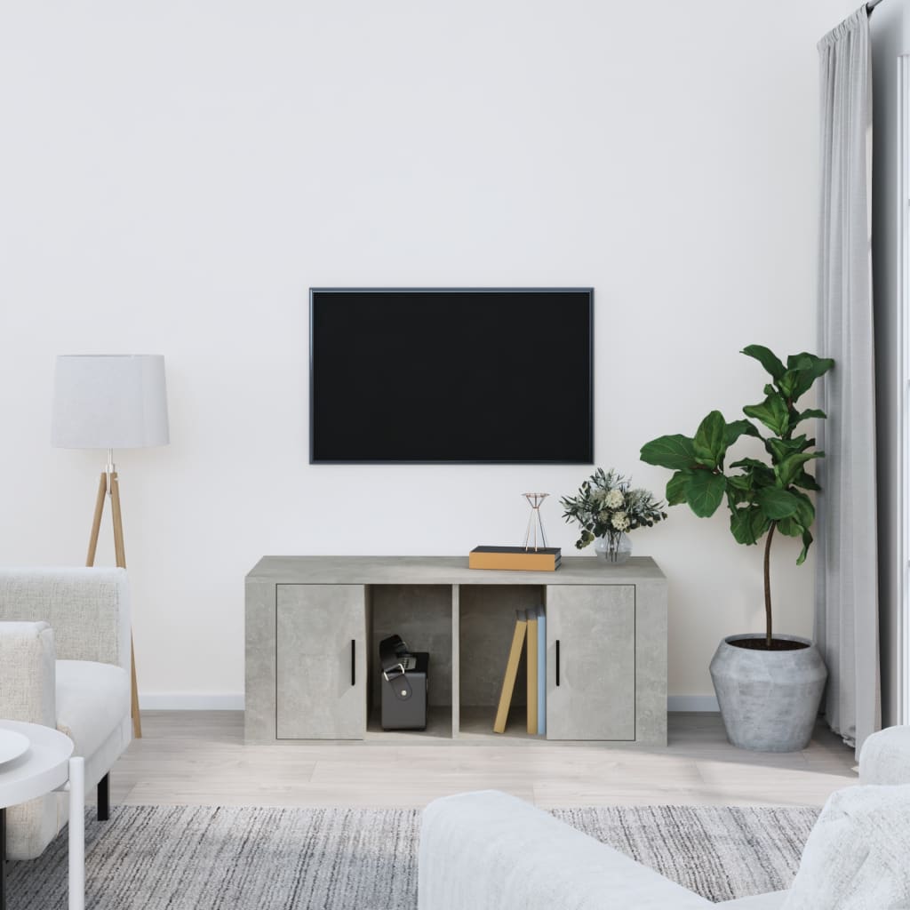 Tv Cabinet 100X35X40 Cm Engineered Wood