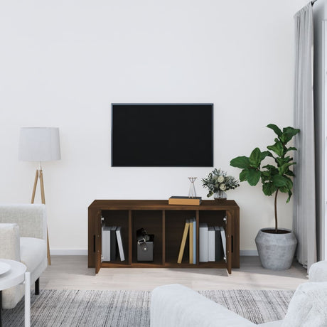 Tv Cabinet 100X35X40 Cm Engineered Wood