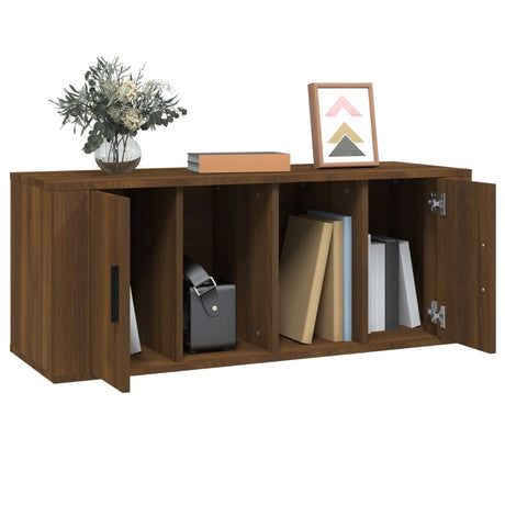 Tv Cabinet 100X35X40 Cm Engineered Wood