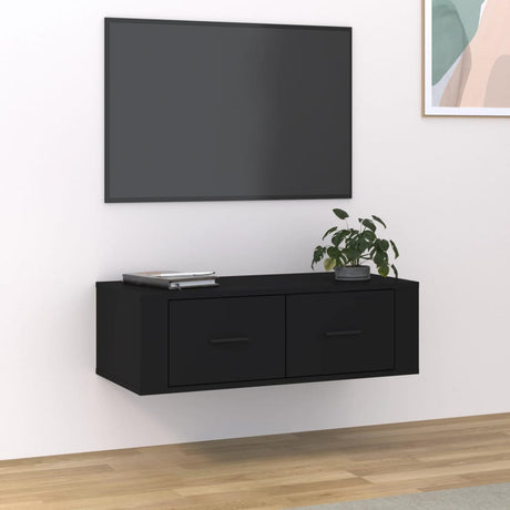 Hanging Tv Cabinet 80X36X25 Cm Engineered Wood