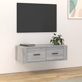 Hanging Tv Cabinet 80X36X25 Cm Engineered Wood
