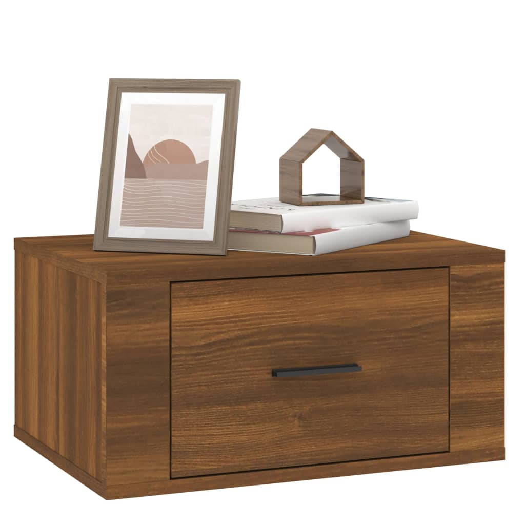 Wall-Mounted Bedside Cabinets 2 Pcs 50X36X25 Cm