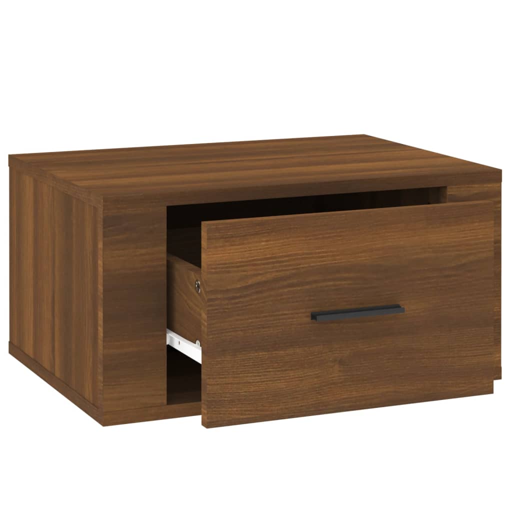 Wall-Mounted Bedside Cabinets 2 Pcs 50X36X25 Cm
