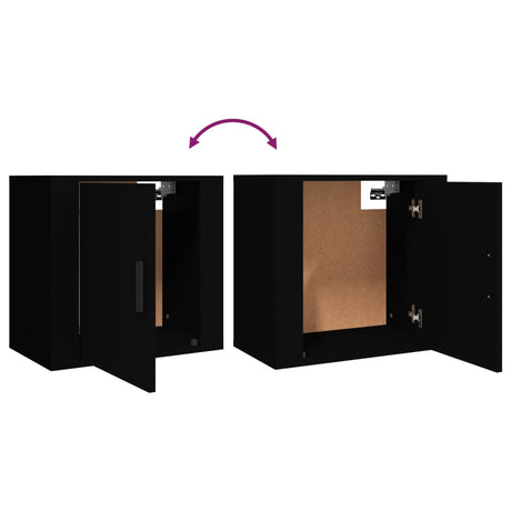 Wall-Mounted Bedside Cabinet 50X30X47 Cm