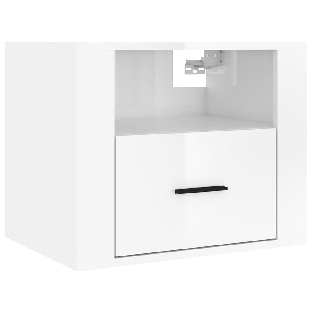 Wall-Mounted Bedside Cabinet 50X36X40 Cm