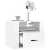Wall-Mounted Bedside Cabinet 50X36X40 Cm