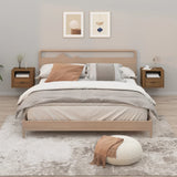 Wall-Mounted Bedside Cabinet 50X36X40 Cm