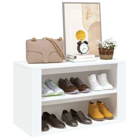 Shoe Rack 75X35X45 Cm Engineered Wood