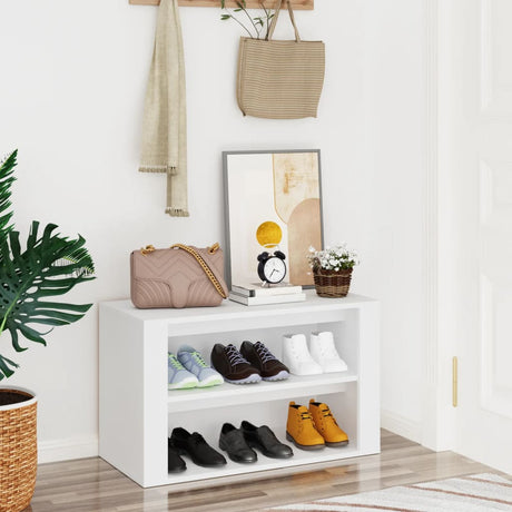 Shoe Rack 75X35X45 Cm Engineered Wood