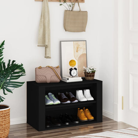 Shoe Rack 75X35X45 Cm Engineered Wood