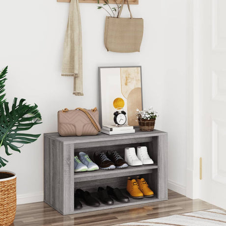 Shoe Rack 75X35X45 Cm Engineered Wood