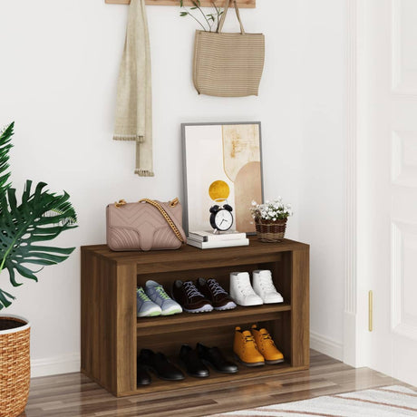 Shoe Rack 75X35X45 Cm Engineered Wood