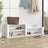 Shoe Cabinet 150X35X45 Cm Engineered Wood