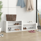 Shoe Cabinet 150X35X45 Cm Engineered Wood