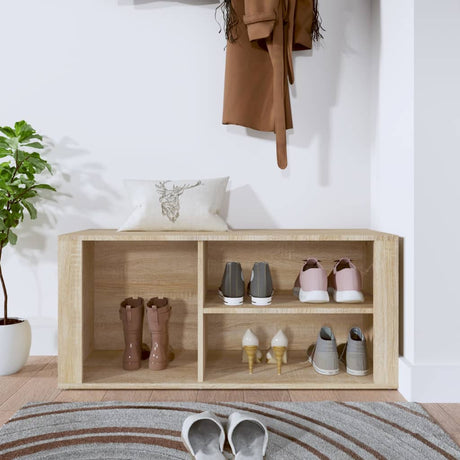 Shoe Cabinet 100X35X45 Cm Engineered Wood