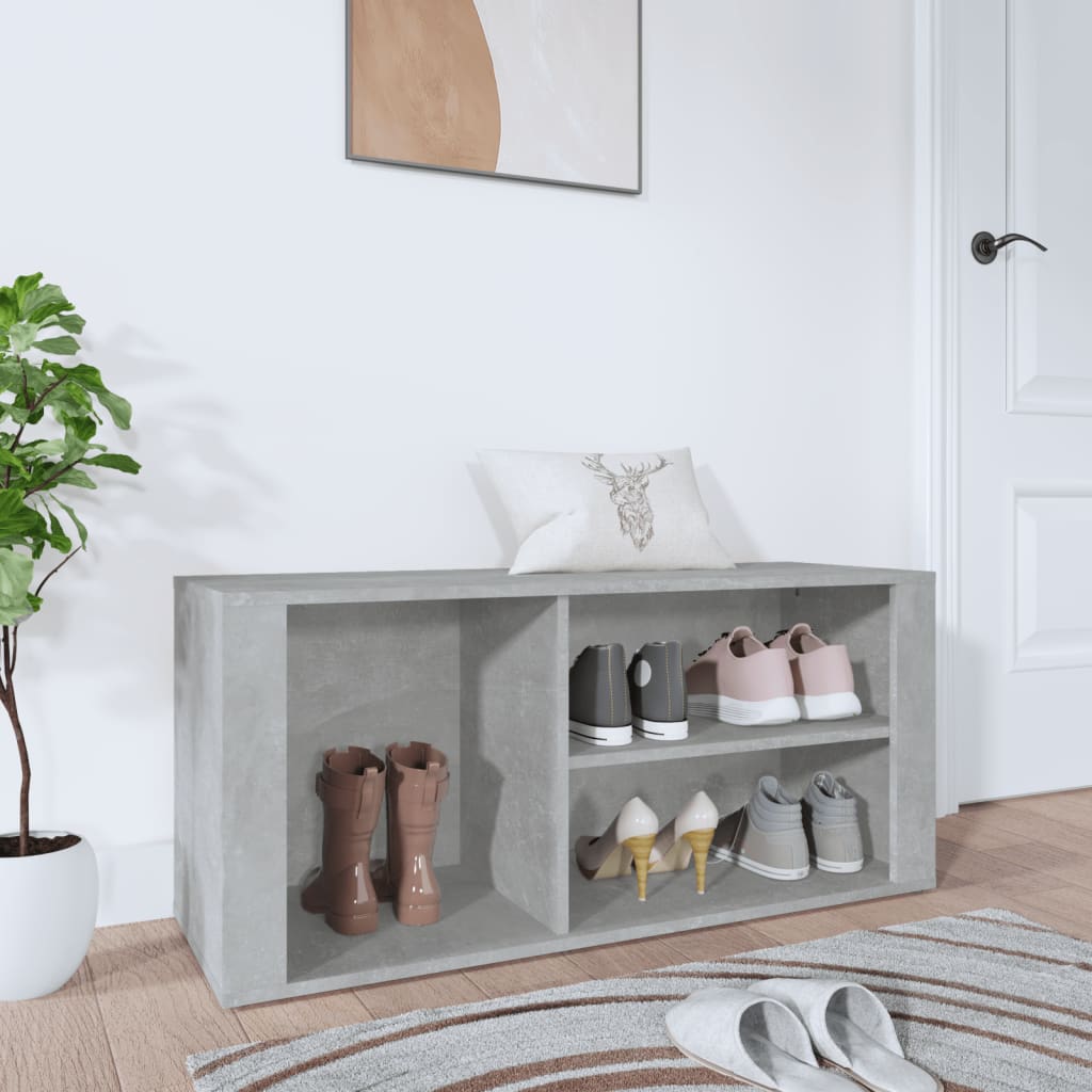 Shoe Cabinet 100X35X45 Cm Engineered Wood
