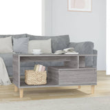Coffee Table 90X49X45 Cm Engineered Wood