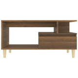 Coffee Table 90X49X45 Cm Engineered Wood
