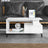 Coffee Table 90X49X45 Cm Engineered Wood