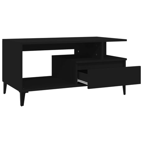 Coffee Table 90X49X45 Cm Engineered Wood