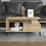 Coffee Table 90X49X45 Cm Engineered Wood