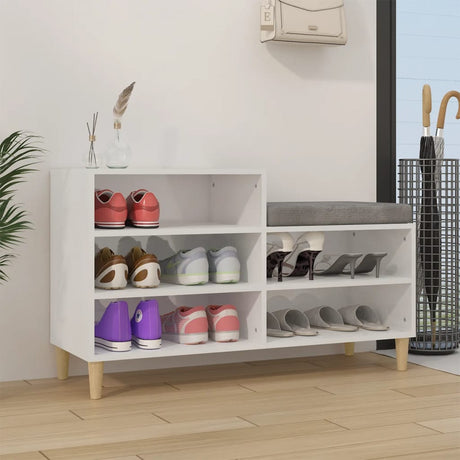 Shoe Cabinet 102X36X60 Cm Engineered Wood