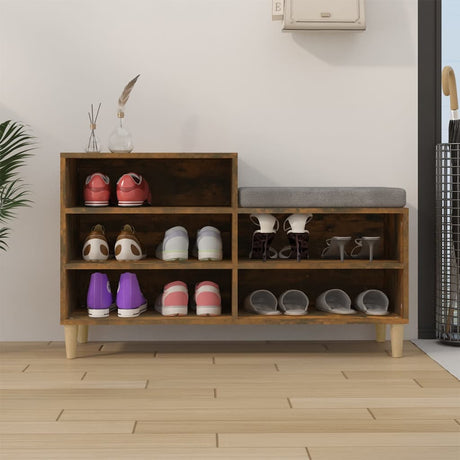 Shoe Cabinet 102X36X60 Cm Engineered Wood