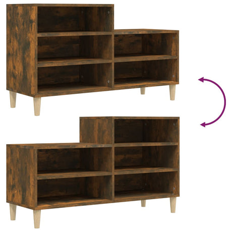 Shoe Cabinet 102X36X60 Cm Engineered Wood