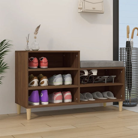 Shoe Cabinet 102X36X60 Cm Engineered Wood