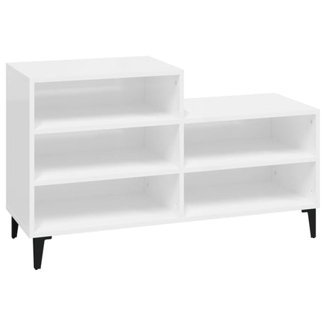 Shoe Cabinet 102X36X60 Cm Engineered Wood