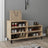 Shoe Cabinet 102X36X60 Cm Engineered Wood