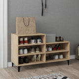 Shoe Cabinet 102X36X60 Cm Engineered Wood