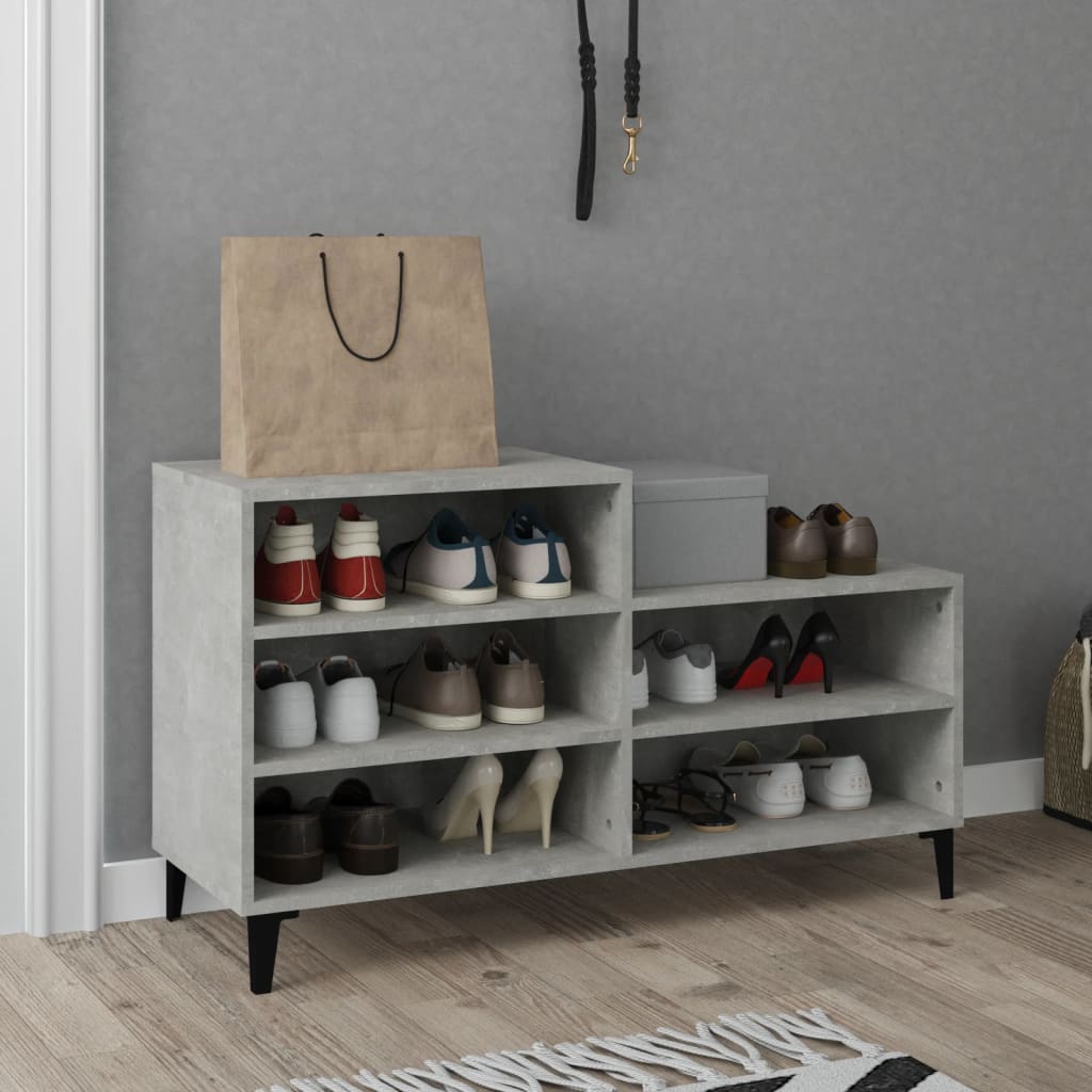 Shoe Cabinet 102X36X60 Cm Engineered Wood