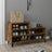 Shoe Cabinet 102X36X60 Cm Engineered Wood