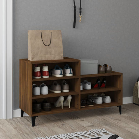 Shoe Cabinet 102X36X60 Cm Engineered Wood