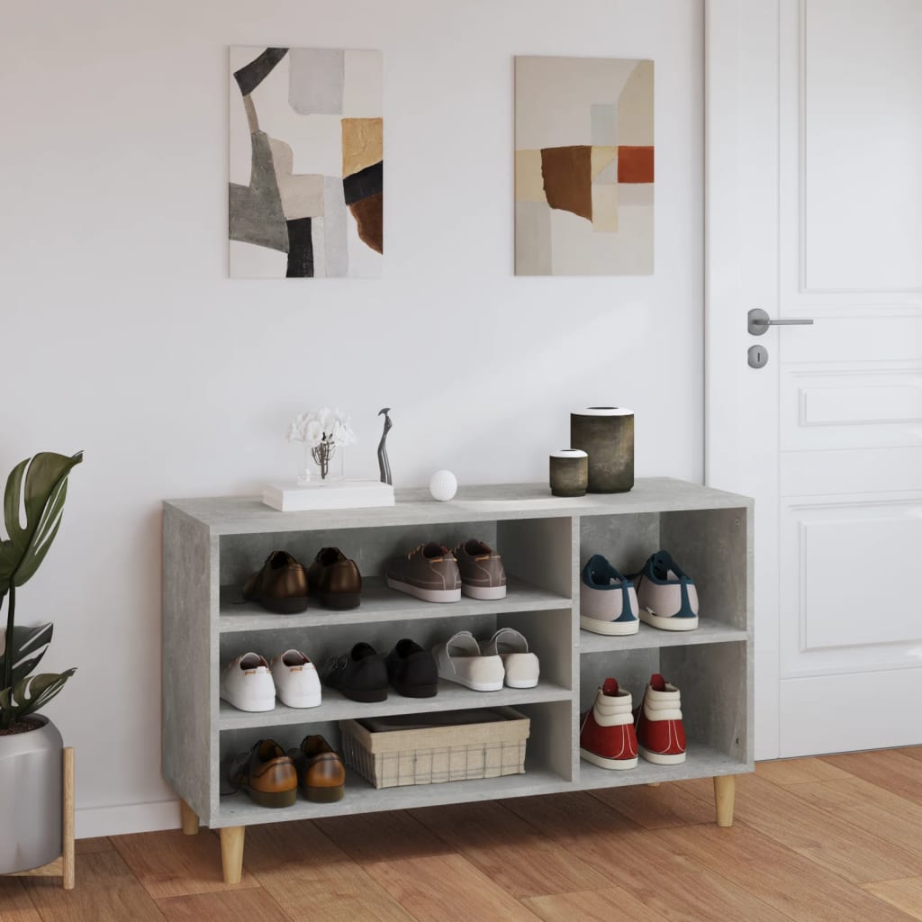 Shoe Cabinet 102X36X60 Cm Engineered Wood