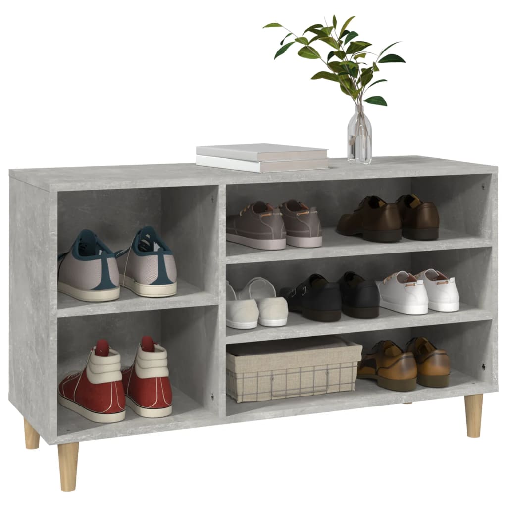 Shoe Cabinet 102X36X60 Cm Engineered Wood