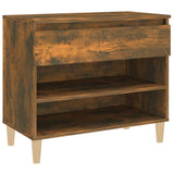 Shoe Cabinet 70X36X60 Cm Engineered Wood