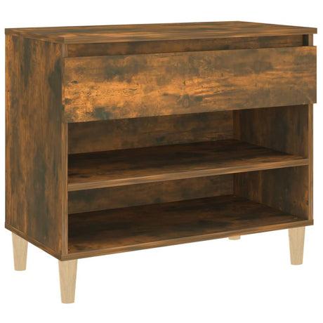 Shoe Cabinet 70X36X60 Cm Engineered Wood