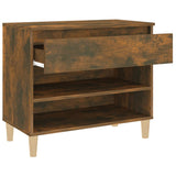 Shoe Cabinet 70X36X60 Cm Engineered Wood