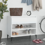 Shoe Cabinet 70X36X60 Cm Engineered Wood