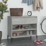 Shoe Cabinet 70X36X60 Cm Engineered Wood