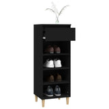 Shoe Cabinet 40X36X105 Cm Engineered Wood