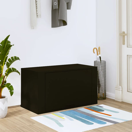 Wall-Mounted Shoe Cabinet 70X35X38 Cm Engineered Wood