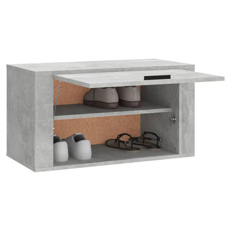 Wall-Mounted Shoe Cabinet 70X35X38 Cm Engineered Wood