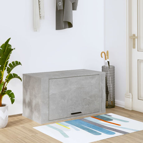 Wall-Mounted Shoe Cabinet 70X35X38 Cm Engineered Wood