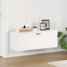 Wall Shoe Cabinet 100X35X38 Cm Engineered Wood