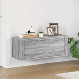 Wall Shoe Cabinet 100X35X38 Cm Engineered Wood